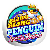 Bling Bling Penguin: Ice On The Beach